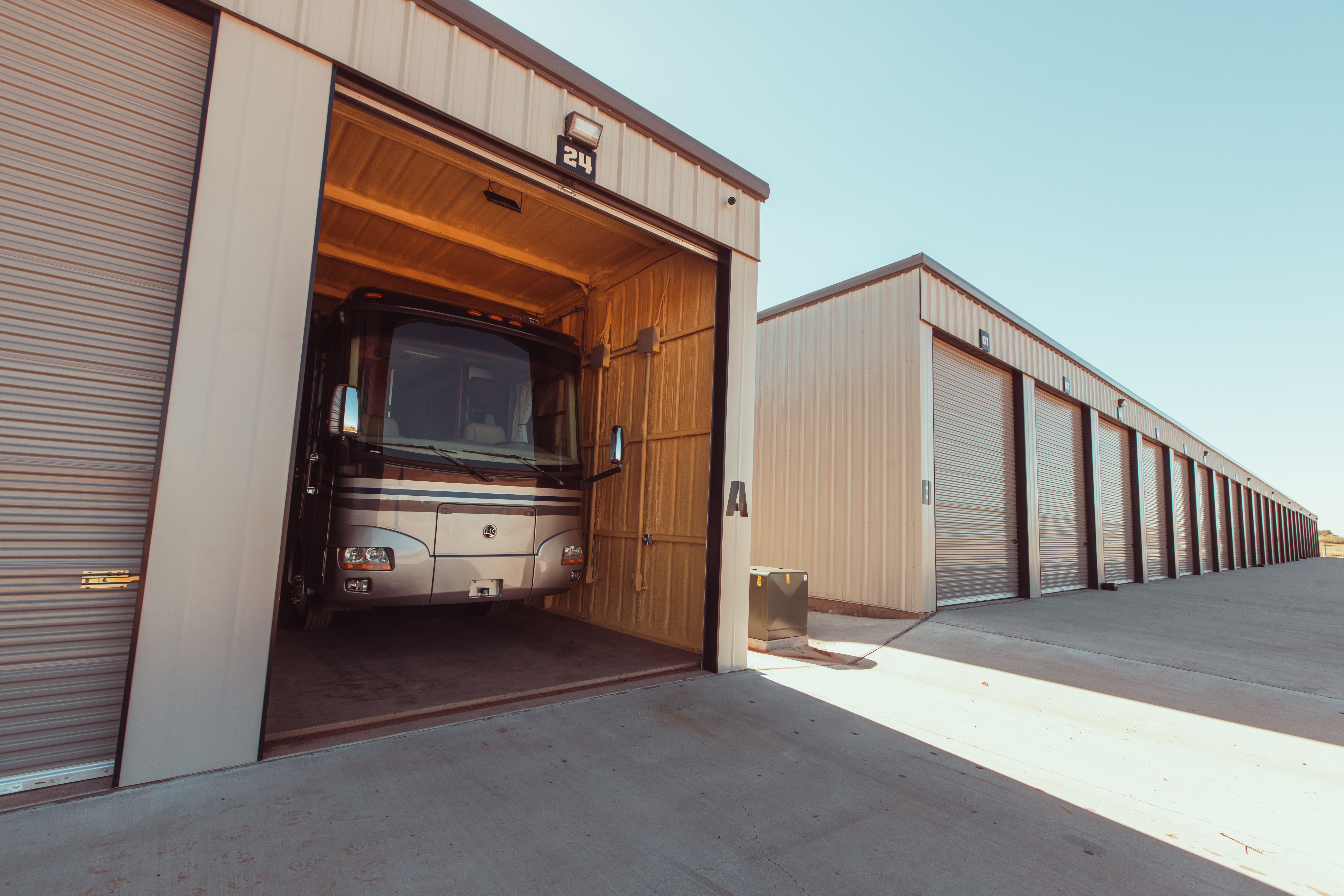 storage units